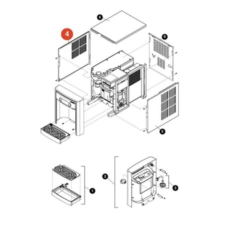 Follett Panel, Left Assy 7 Serie S 00957639